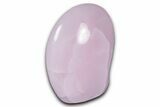 Free-Standing Polished Pink Manganoan Calcite - Fluorescent! #337832-1